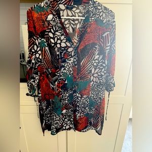 Multi Print Tribal Tunic
